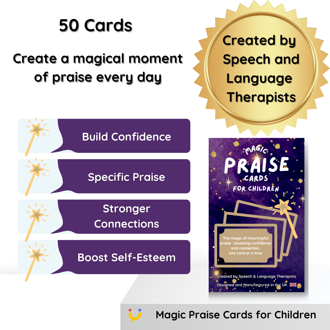 Magic Praise Cards for Children: Build Confidence with Daily Specific Praise