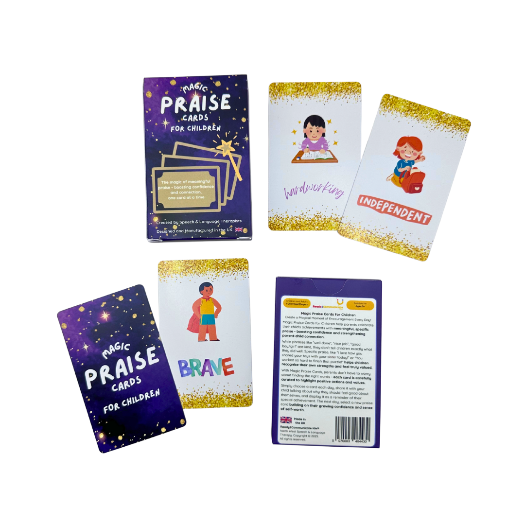 Magic Praise Cards for Children: Build Confidence with Daily Specific Praise