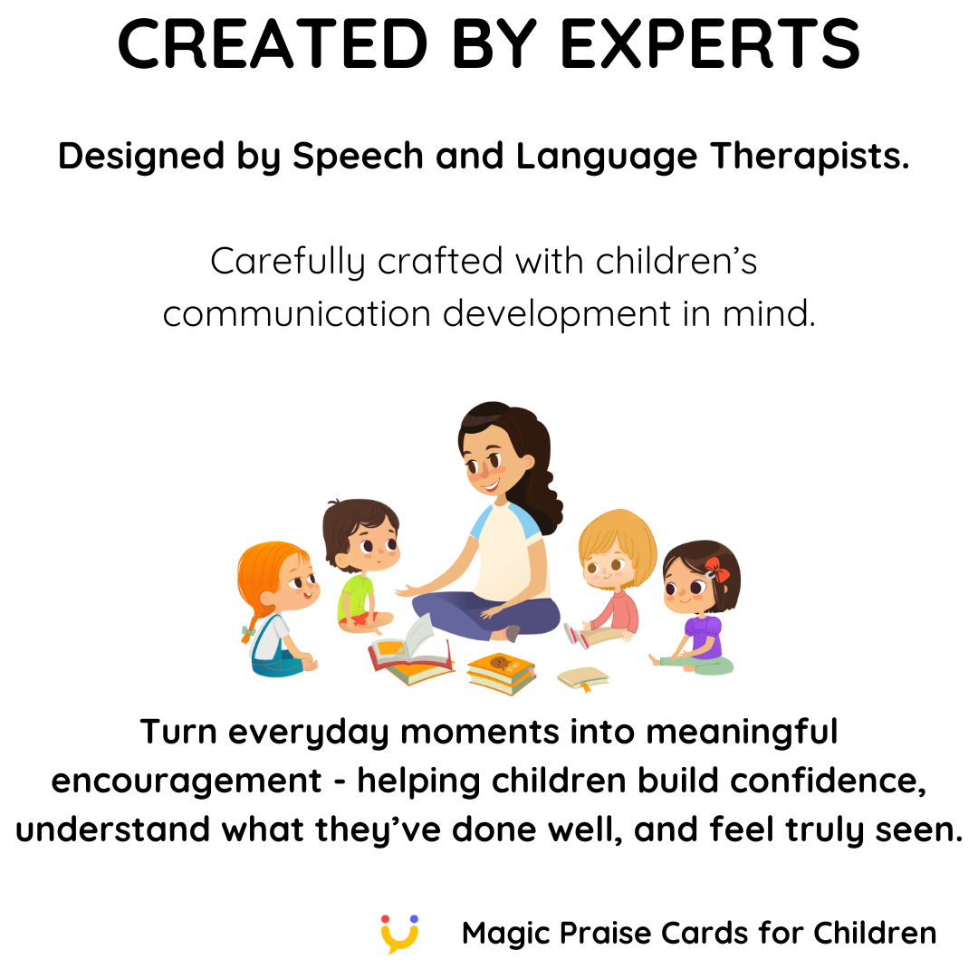 Magic Praise Cards for Children: Build Confidence with Daily Specific Praise