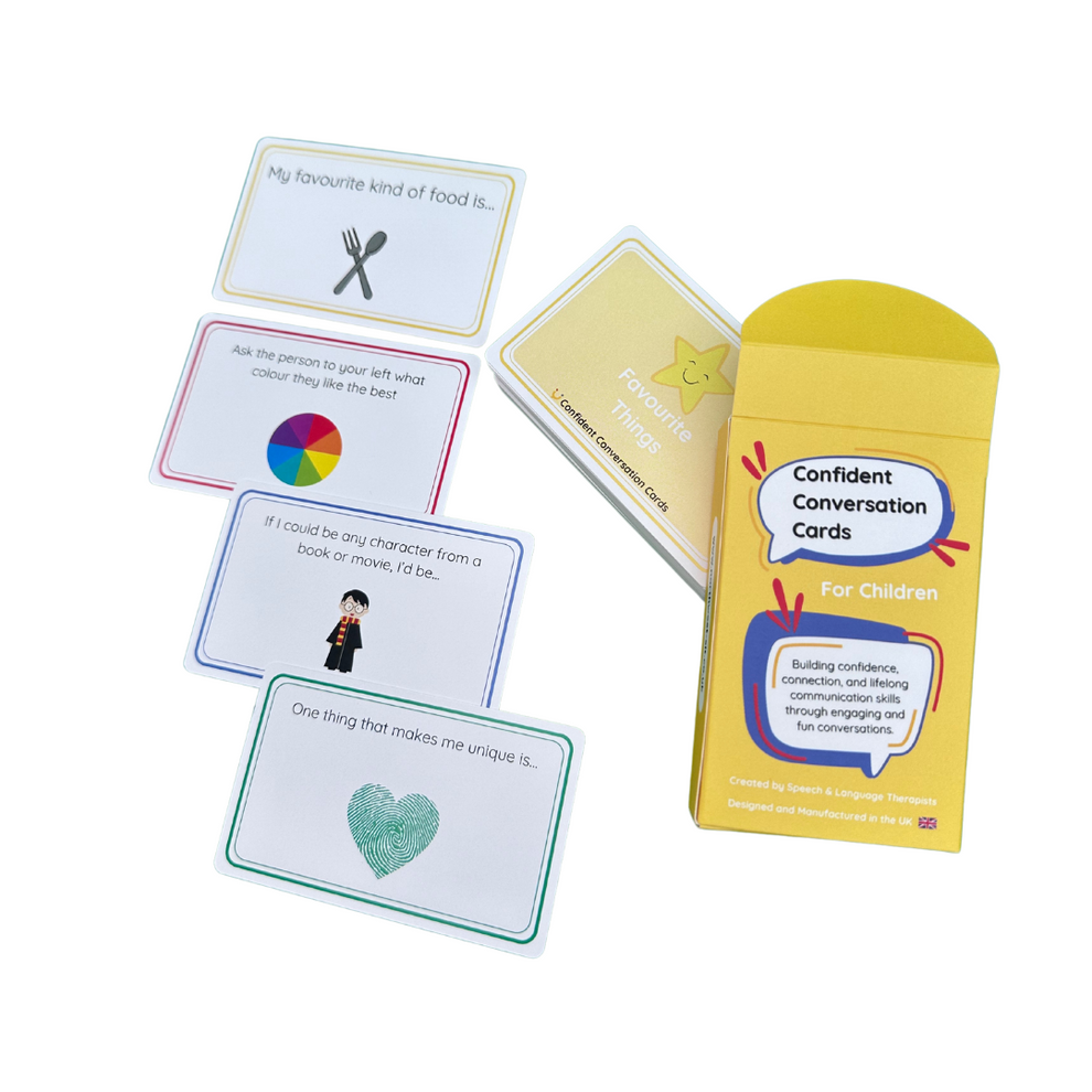 Conversation Script Cards Confident Conversation Cards for Children: Vol 1. Card Game for Kids C ...